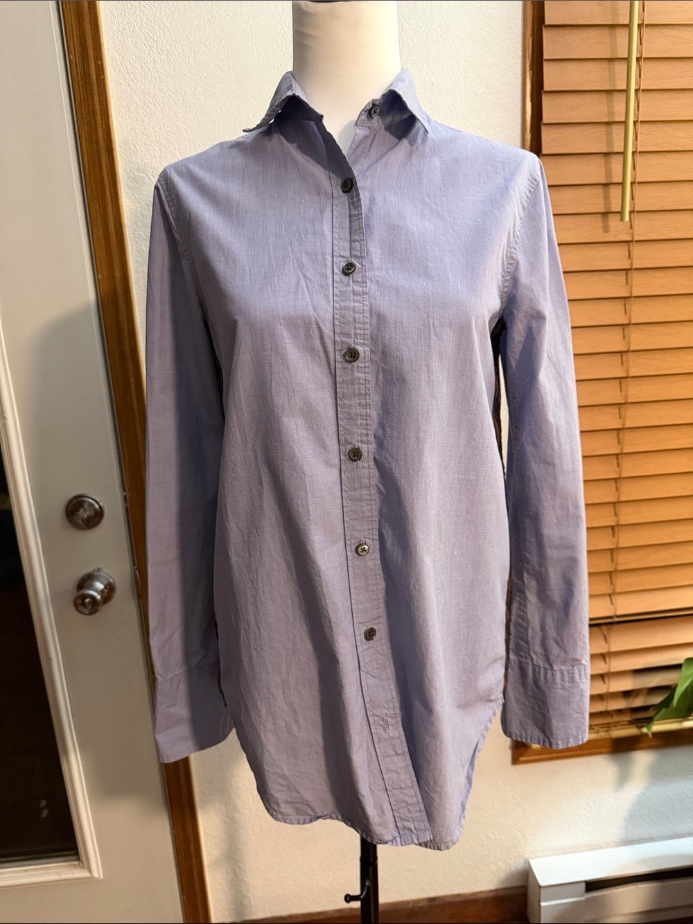 J. Crew Pale Blue Long-Sleeve Button-Down Shirt